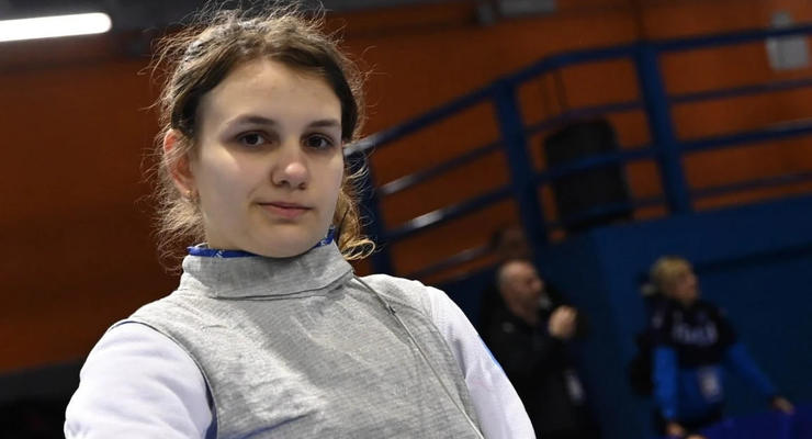 Украинская рапиристка завоевала медаль юниорского чемпионата Европы по фехтованию