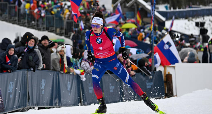 Жанмонно выиграла масстарт, две украинки - в топ-20