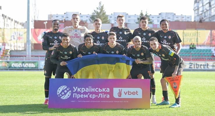 Шахтер победил Оболонь в Киеве