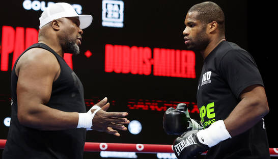 Тренер Дюбуа защищает боксера от критики после отказа от боя с Паркером