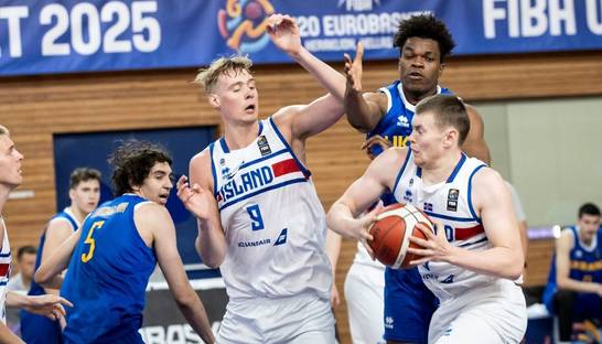 Украинская команда U-20 уступает Исландии и покидает Дивизион A Евробаскета