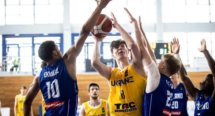 Українська збірна U-20 поступається Фінляндії та залишає елітний дивізіон Євробаскету
