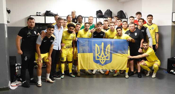 Серби заборонили українцям винести на поле свій прапор: реакція футбольного клубу Олександрія