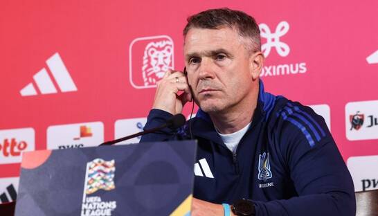 Ребров предлагает перенести домашние матчи сборной Украины на альтернативное поле