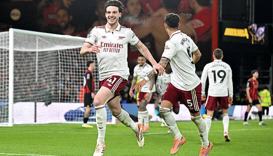 Арсенал обыгрывает Борнмут в упорной битве: 3:2 в рамках Премьер-лиги