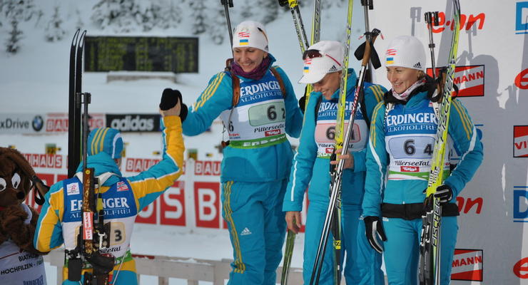 Оберхоф: Украинки упускают медали в эстафете