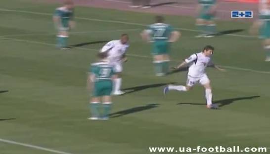 Таврия обыгрывает Оболонь. Фещук забивает с  углового