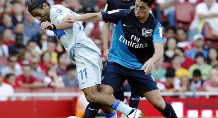 Арсенал готов продать Насри в МанСити за 25 млн фунтов