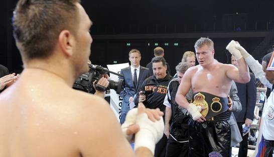 Фотогалерея: Опоясался. Александр Поветкин стал чемпионом WBA