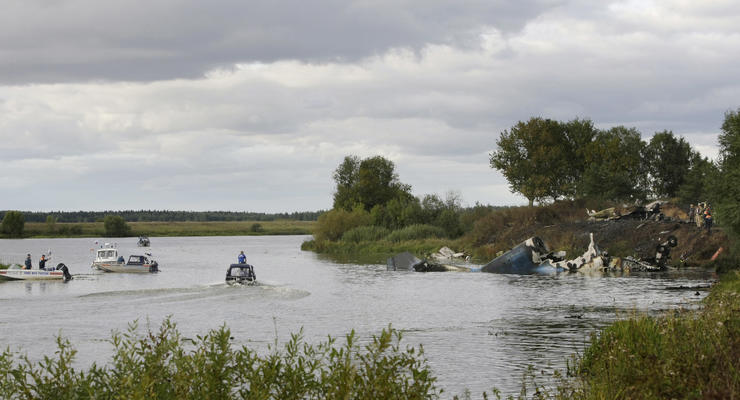 В авиакатастрофе под Ярославлем погибли трое украинских хоккеистов