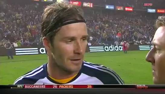 Чуть не плача от счастья. Интервью Бэкхема после финала MLS Cup