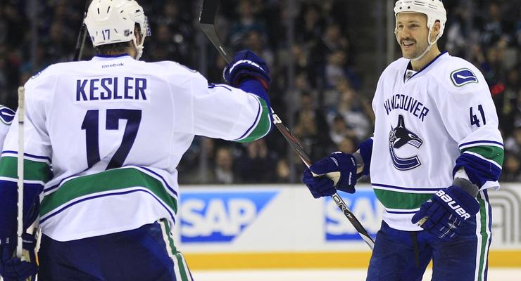 NHL: Vancouver Canucks разгромили Calgary Flames