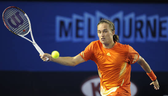 Australian Open-2012: Долгополов уступил Томичу в четырехчасовом поединке