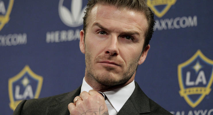 Бекхэма выгнали с матча детских команд