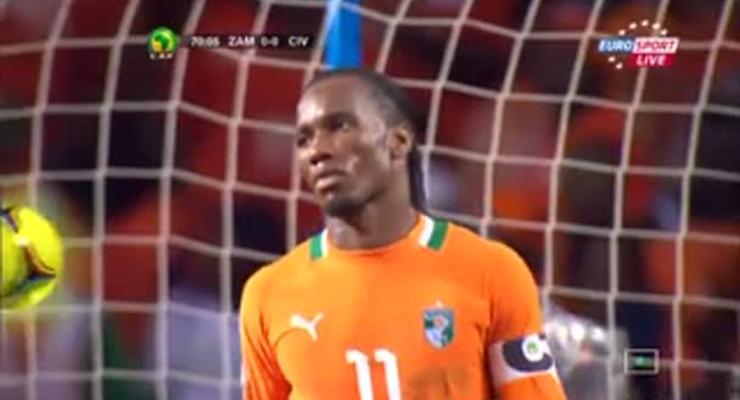 Напророчил. Знаковый промах Дрогба в финале КАН