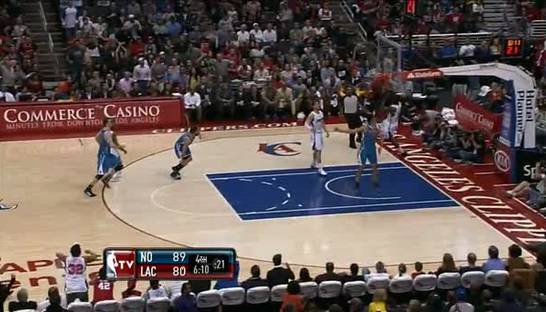 Цап-царап. Крис Пол спасает утраченный мяч