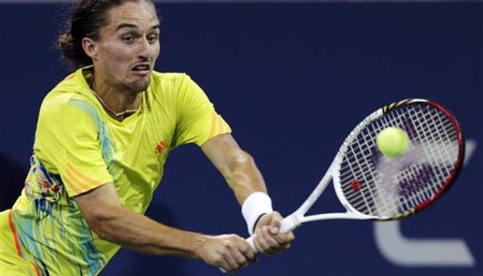 Украинский теннисист Александр Долгополов пробился во второй круг US Open 2012