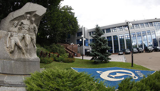 У колоннады стадиона Динамо появятся два памятника