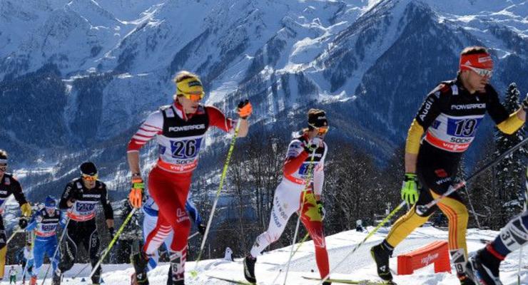 Зимние виды спорта: Лыжные гонки - взмах палок