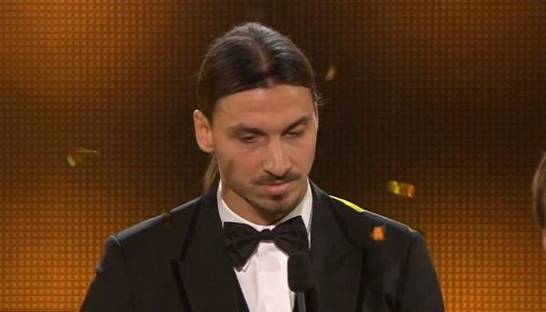 Златан Ибрагимович в девятый раз за 10 лет стал лучшим футболистом Швеции