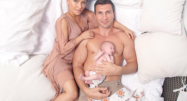 Владимир Кличко назвал свою дочь в честь бабушки и океана