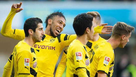 Игроки Боруссии оригинально отпраздновали гол в ворота Шальке