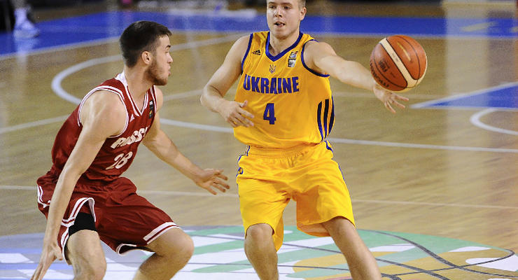 Баскетбол: Украина обыграла Россию на чемпионате Европы U-20