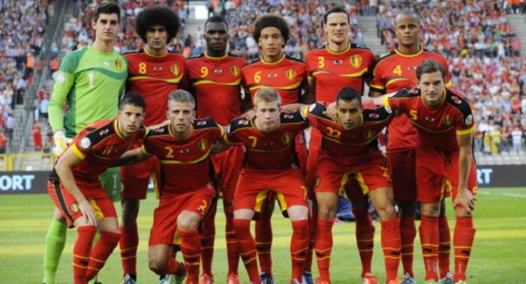 Бельгия впервые в истории возглавила рейтинг FIFA