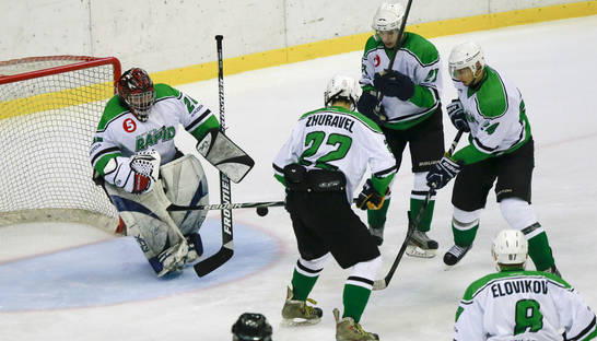 Белый Барс отправил девять шайб в ворота Рапида