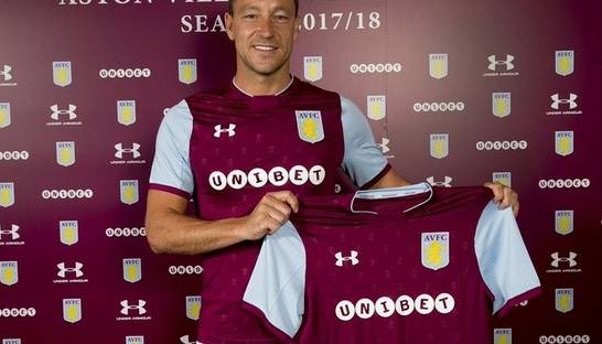 Астон Вилла креативно представила Терри