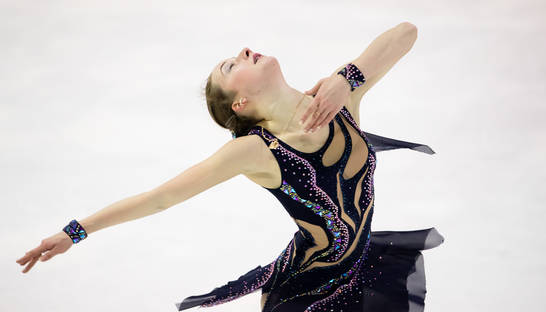 Украинская фигуристка Хниченкова стала шестой на Slovenia Open 2017