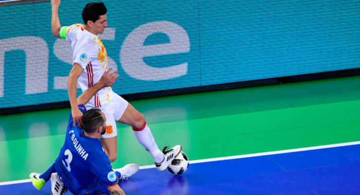 Испания - Азербайджан 1:0 видео гола и обзор матча Евро-2018 по футзалу