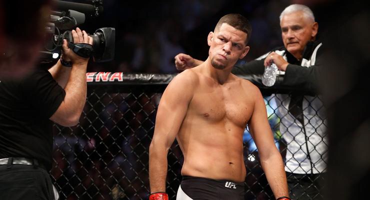 Нейт Диаз курил марихуану на турнире UFC