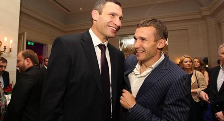 Кличко сыграет против Шевченко в рамках программы финала ЛЧ в Киеве