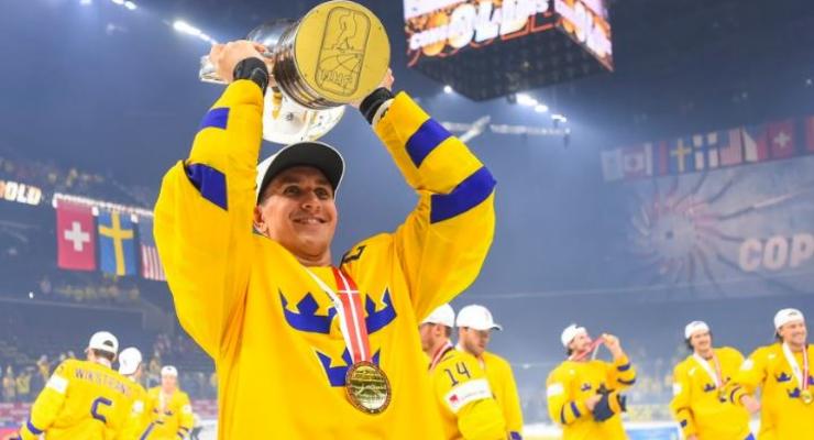 Швеция - Швейцария 3:2 Б видео шайб и обзор матча ЧМ-2018 по хоккею