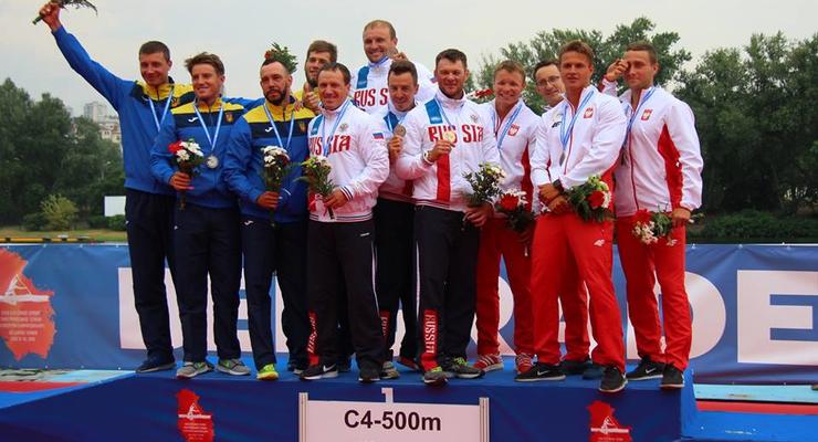 Сборная Украины добыла две медали на ЧЕ по гребле