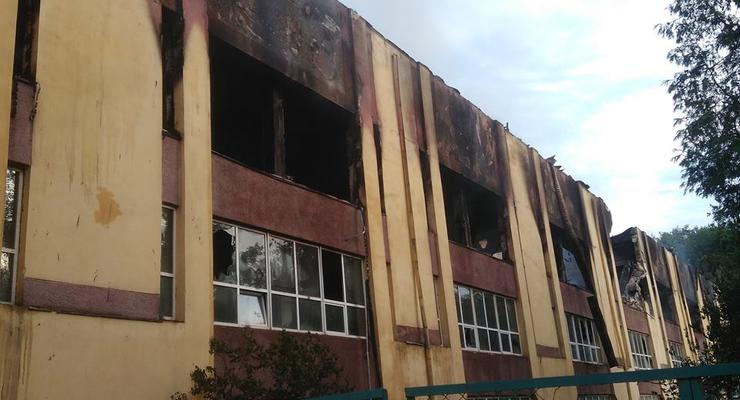 Во Львове горел единственный в Украине стрелковый центр олимпийской подготовки