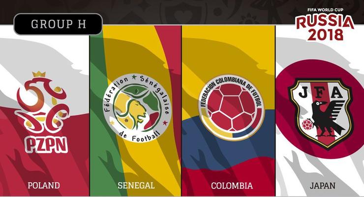 Группа H на ЧМ-2018: расписание и результаты матчей