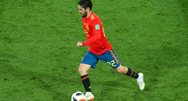 Иско - лучший игрок матча Испания - Марокко