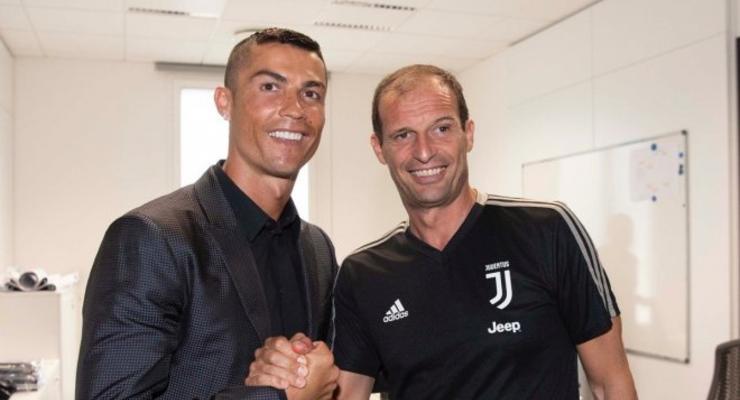 Аллегри: Роналду заслужил получить очередной Золотой мяч