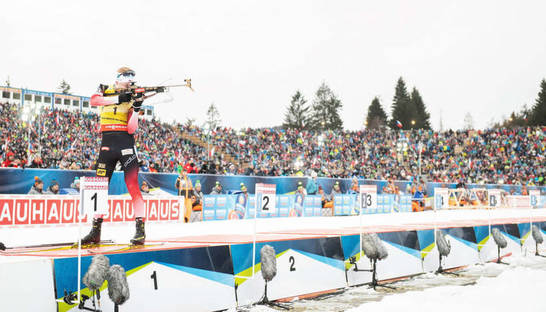 Биатлон: где и когда смотреть гонки этапа Кубка мира в Оберхофе