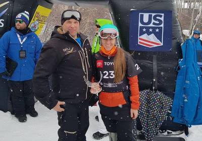 Украинка Данча вписала свое имя в историю украинского сноубординга