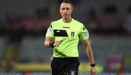 Арбитра, назначившего спорный пенальти в ворота Интера, отстранили от работы