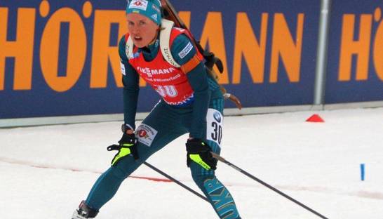 Меркушина финишировала 15-й в гонке преследования