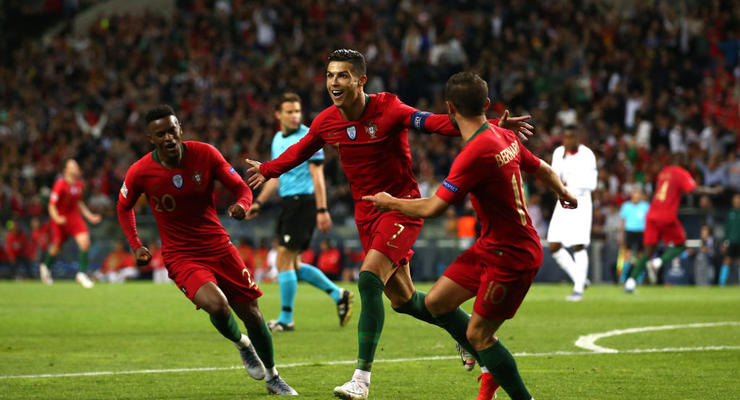 Хет-трик Роналду вывел Португалию в финал Лиги наций
