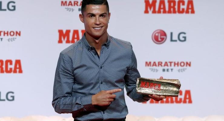 Роналду получил престижную награду от издания Marca