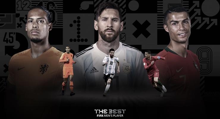 ФИФА назвала претендентов на звание лучшего игрока мира