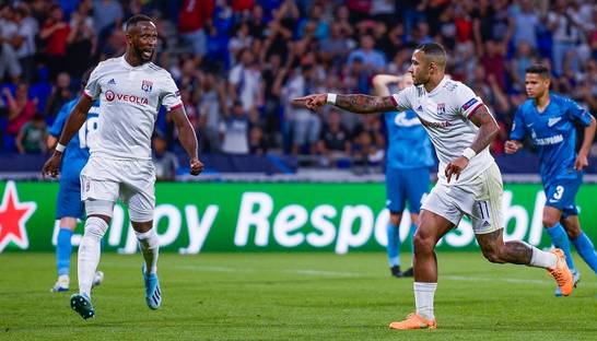 Лион - Зенит 1:1 видео голов и обзор матча Лиги чемпионов