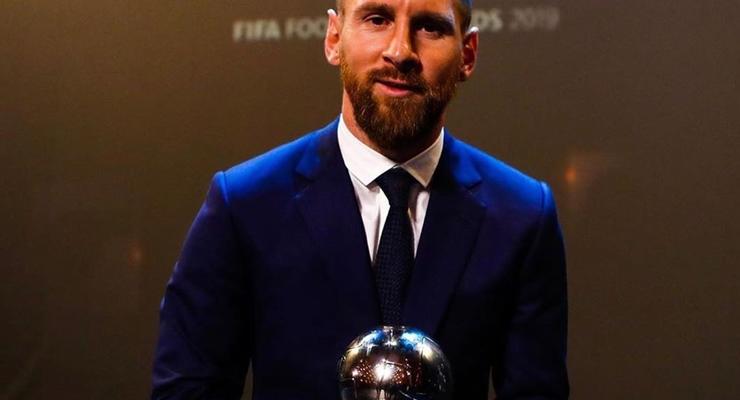 Месси: Благодарю всех, кто посчитал, что я заслужил награду ФИФА