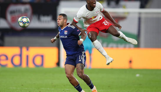 РБ Лейпциг - Лион 0:2 видео голов и обзор матча Лиги чемпионов